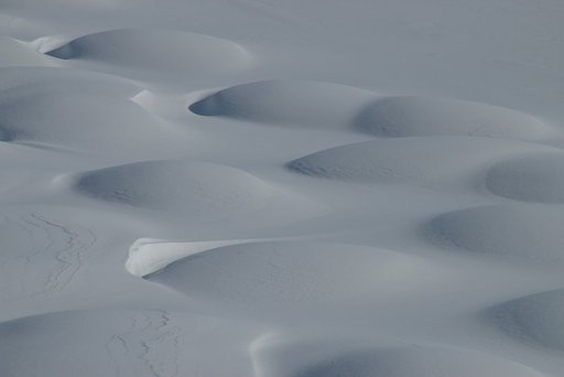 ふっくらと雪