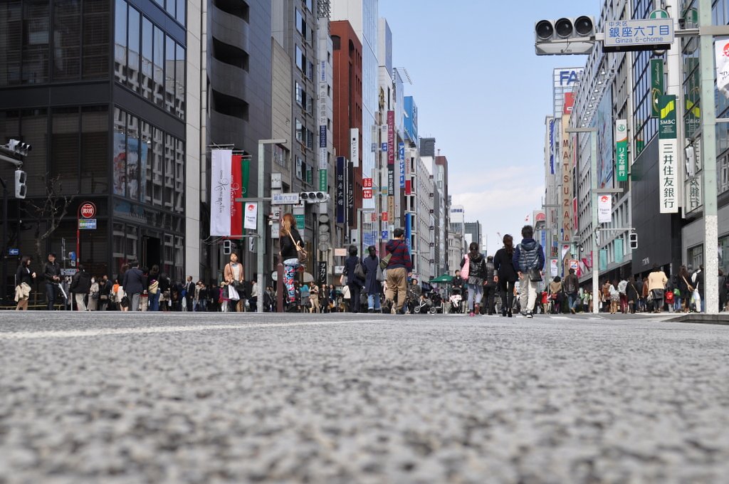 ４月１日の銀座
