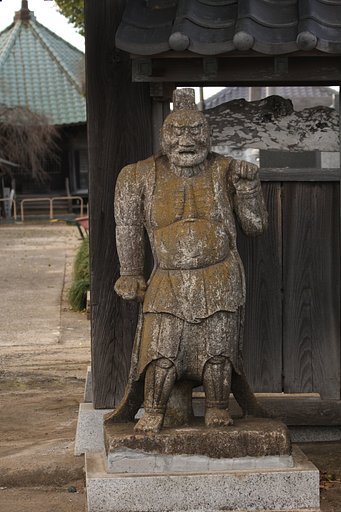 お寺の守り神