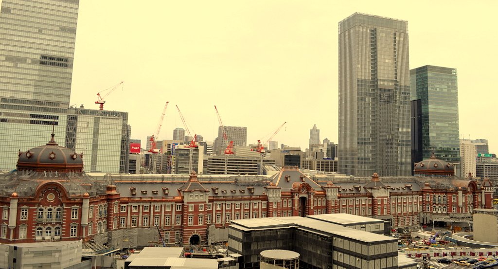 東京駅復元工事