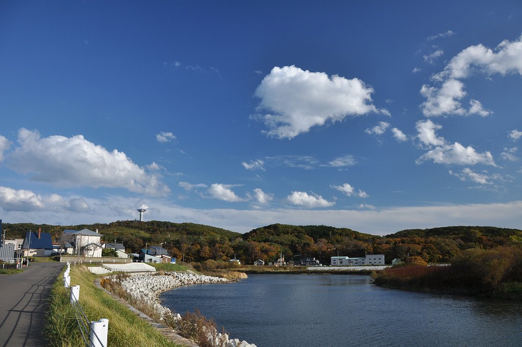 晩秋の青空