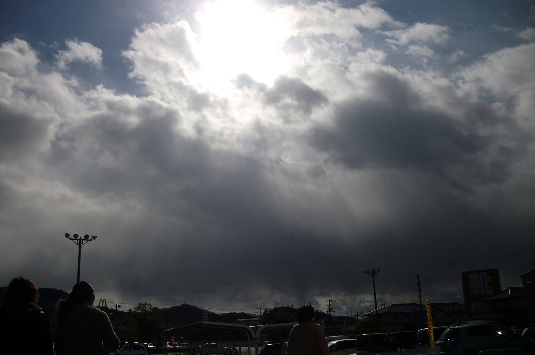 激変の空模様