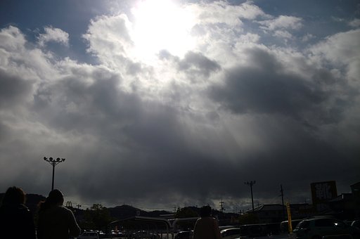 激変の空模様