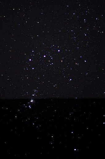 実家の星空
