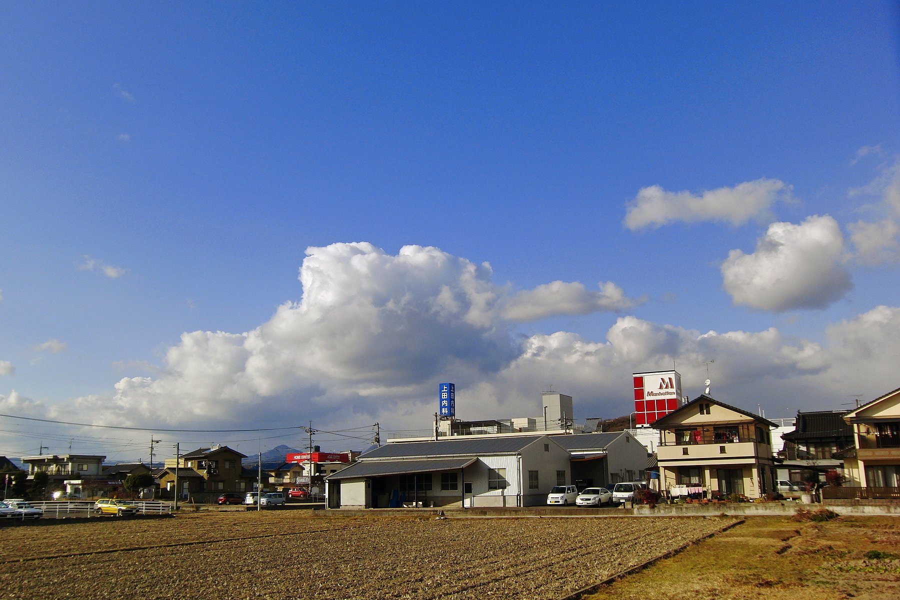 午後は雲が・・
