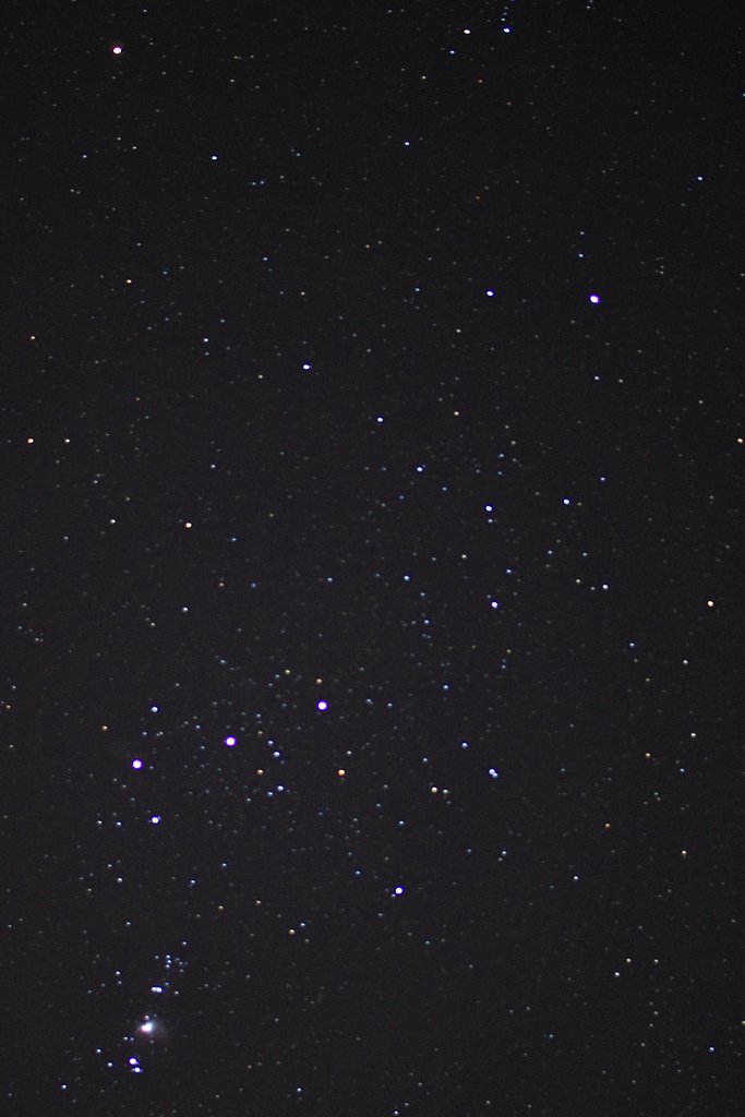 実家の星空（ベテルギウス入り）