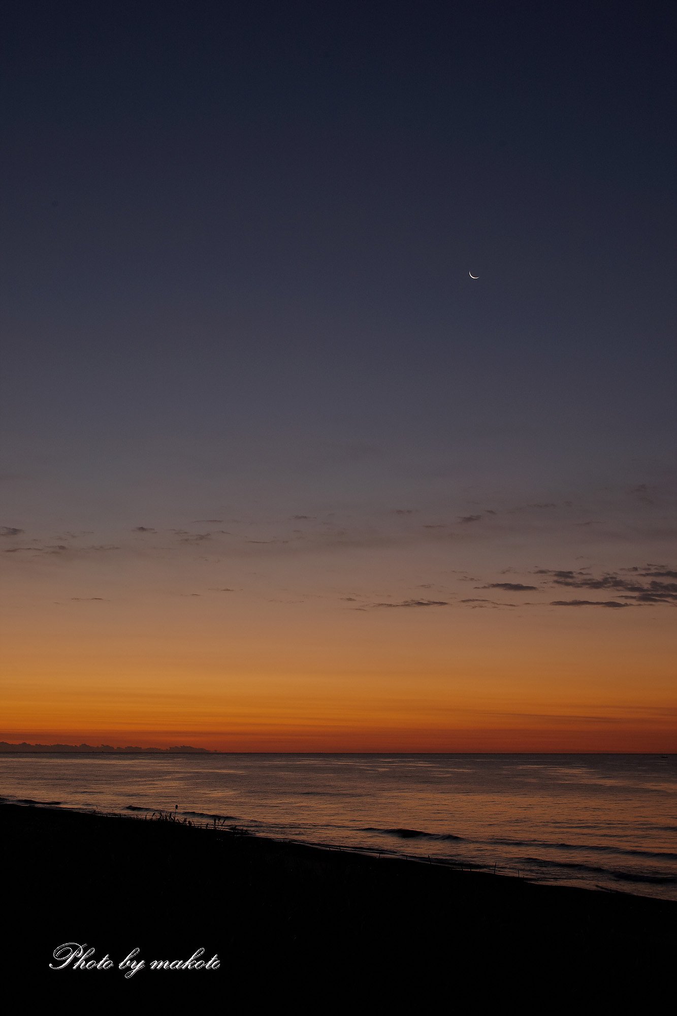 The morning sea