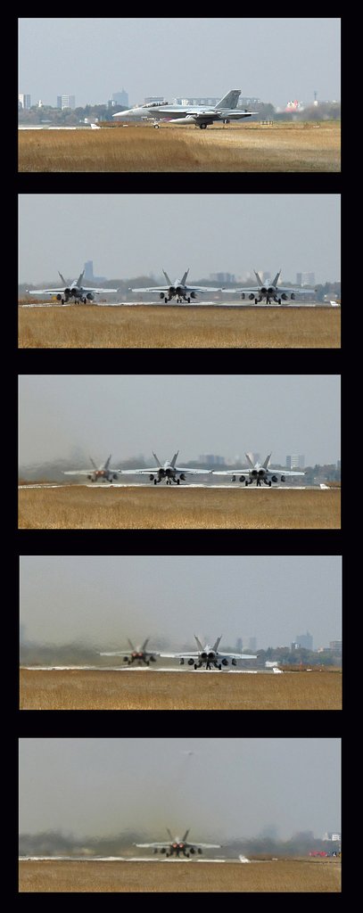 戦闘機離陸