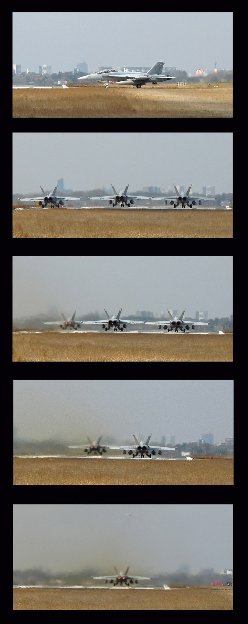 戦闘機離陸