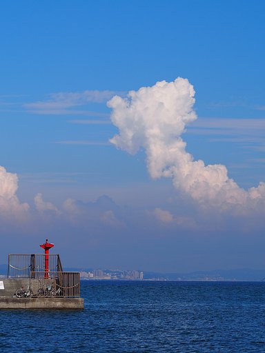 湘南の雲