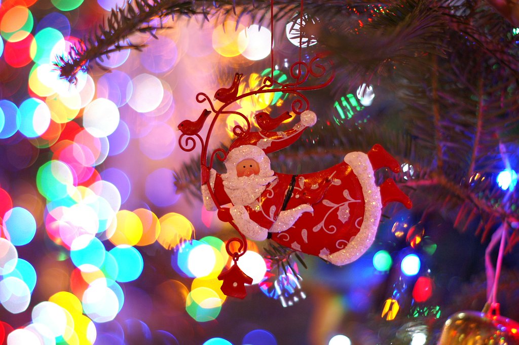 クリスマスツリーの飾り