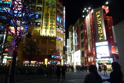 週末の夜