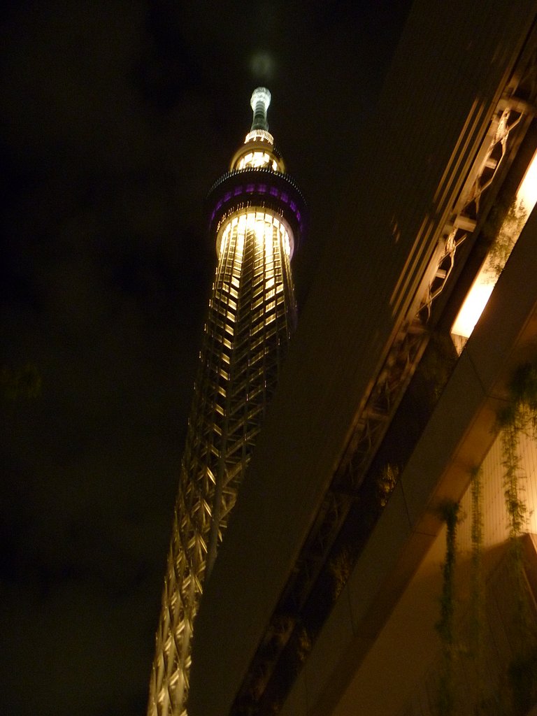 夜のスカイツリー