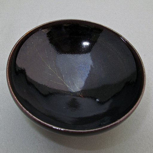 【わびさび】木の葉天目