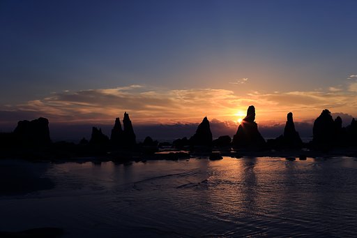 Sunrise of 橋杭岩