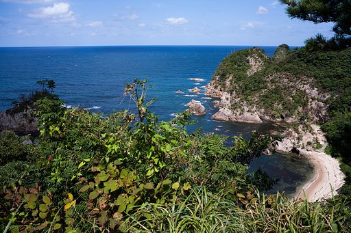 【ときめきBLUE】 山陰海岸ジオパーク。