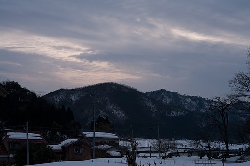 ささやかな夕焼け?
