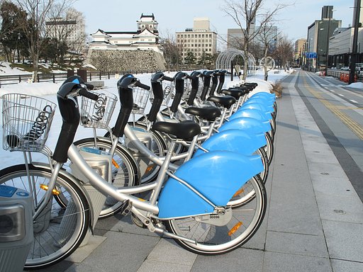 貸し自転車