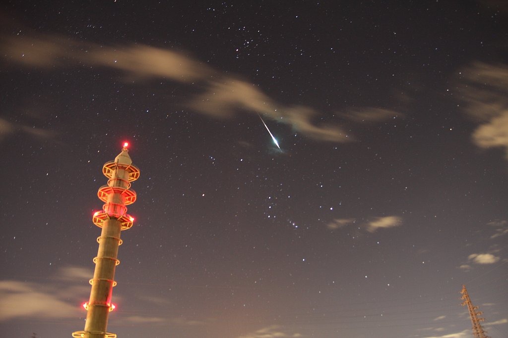 安曇野ロケットと霜月の星座