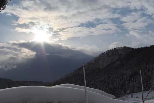 ヤット朝日が・・