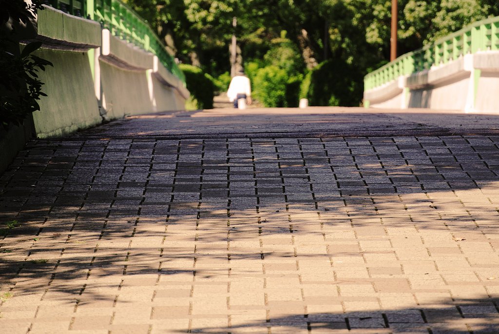 レンガ道