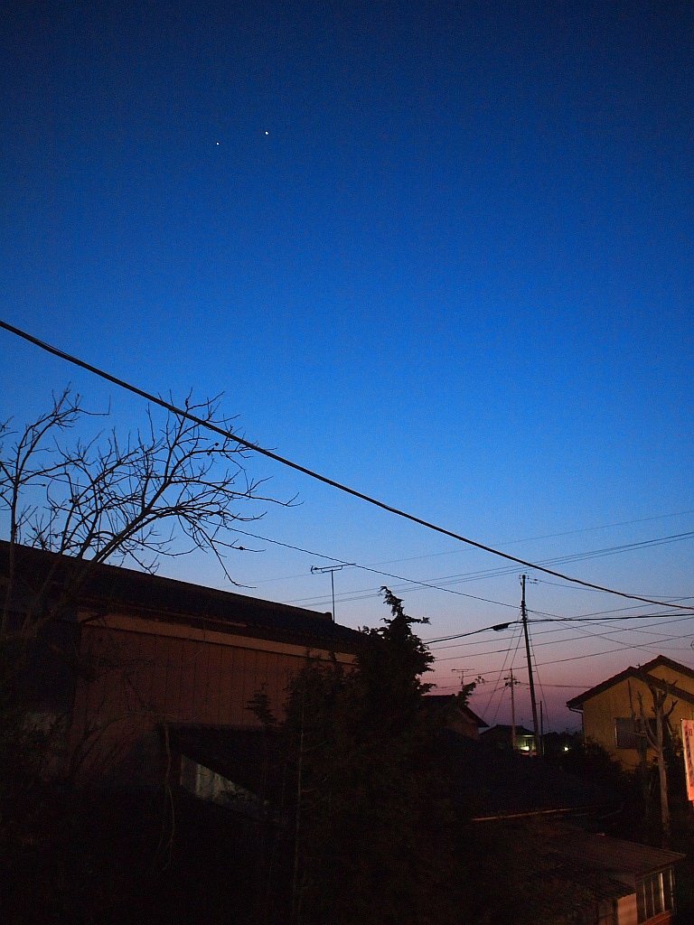 木星と金星