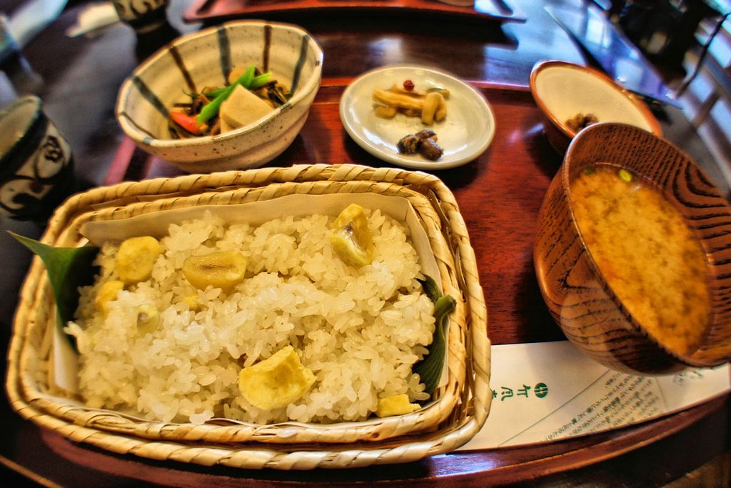 【わびさび】 栗強飯