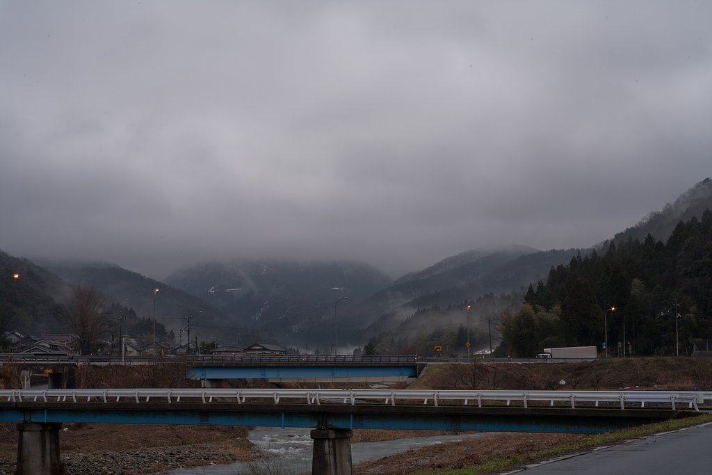 霧雨が・・
