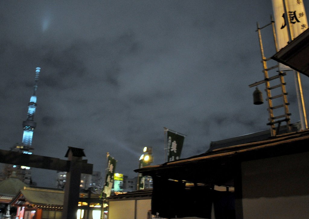 スカイツリーと半鐘