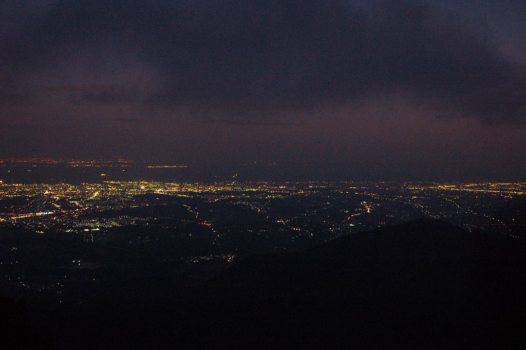 山頂からの夜景