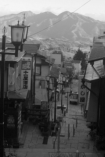 【道】朝の伊香保温泉