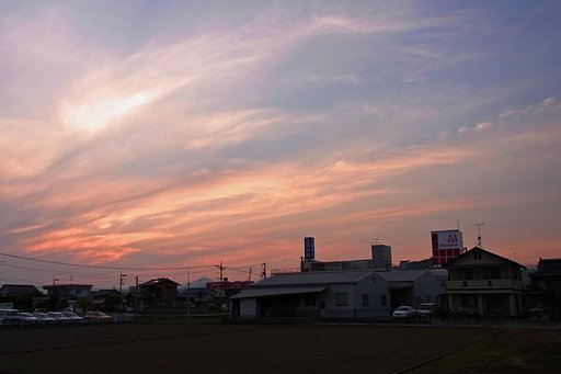 定点小焼け
