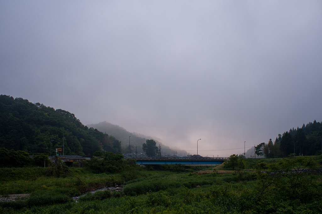 黄砂の朝・・。