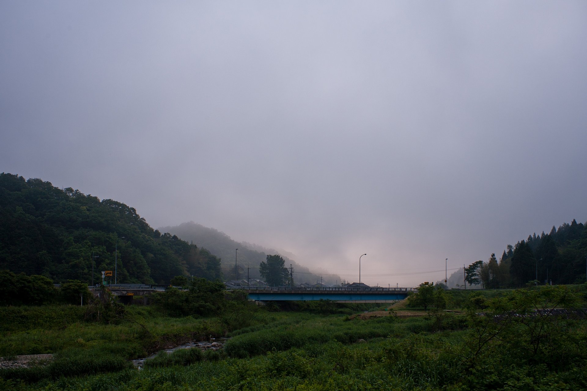 黄砂の朝・・。