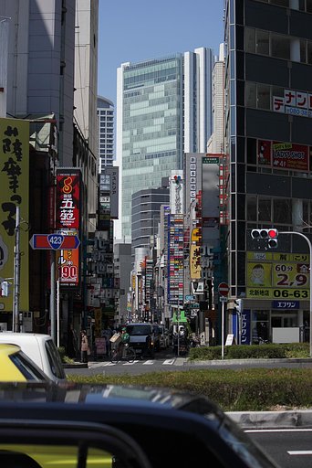 昼間の北新地