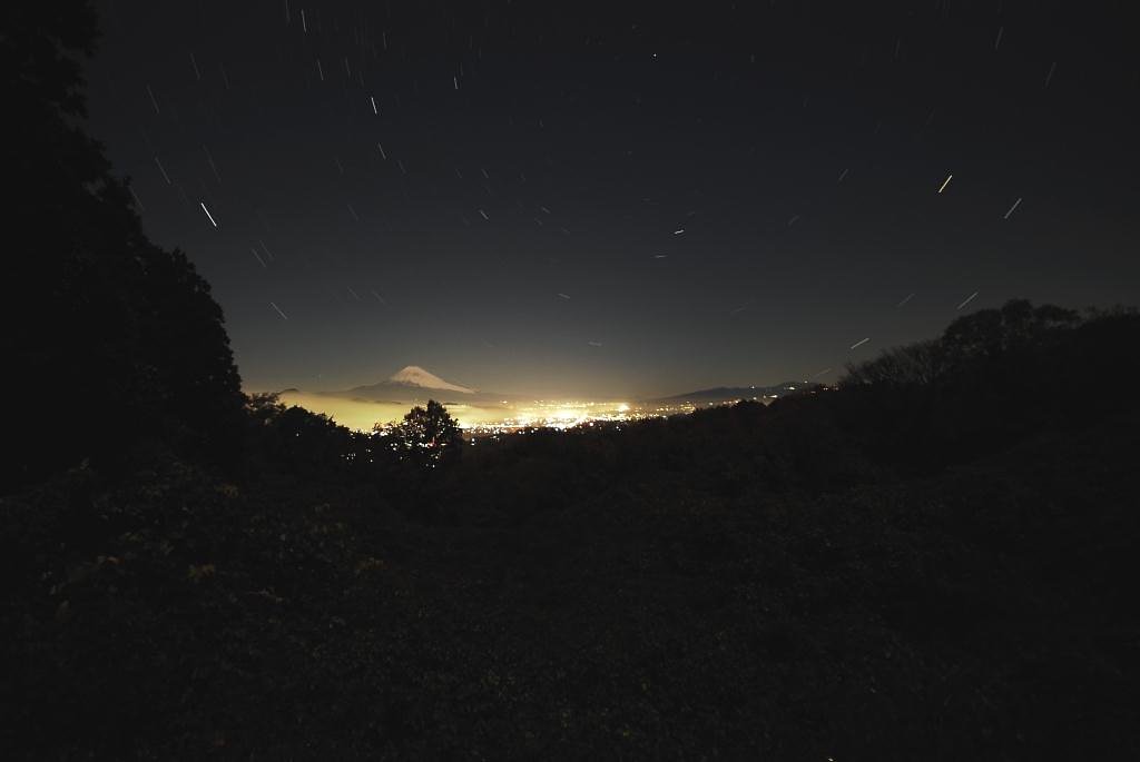 北極星も見えました