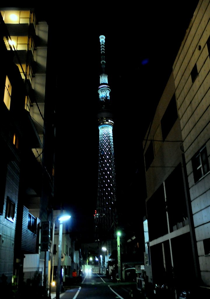 東京スカイツリーライトアップ３