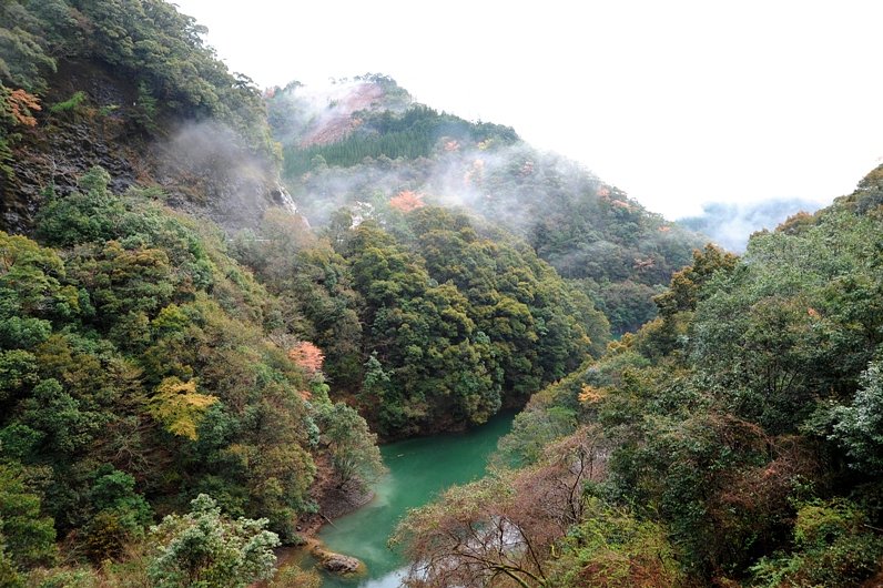 山の雨あがり