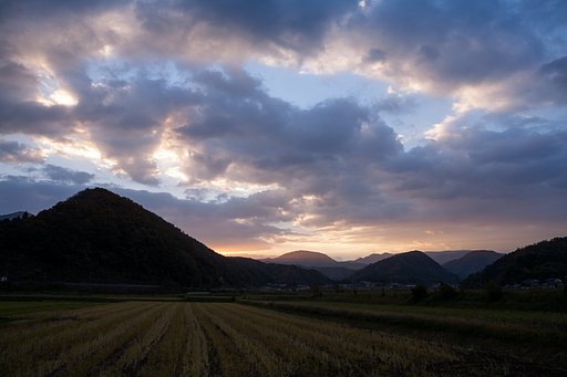 朝日の出前!