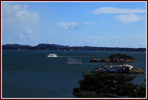 松島冬景色