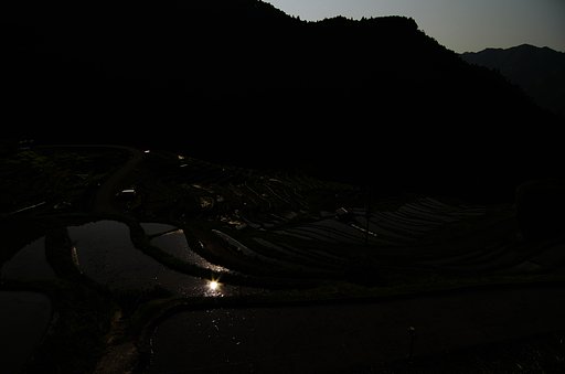 １６夜の月明かり