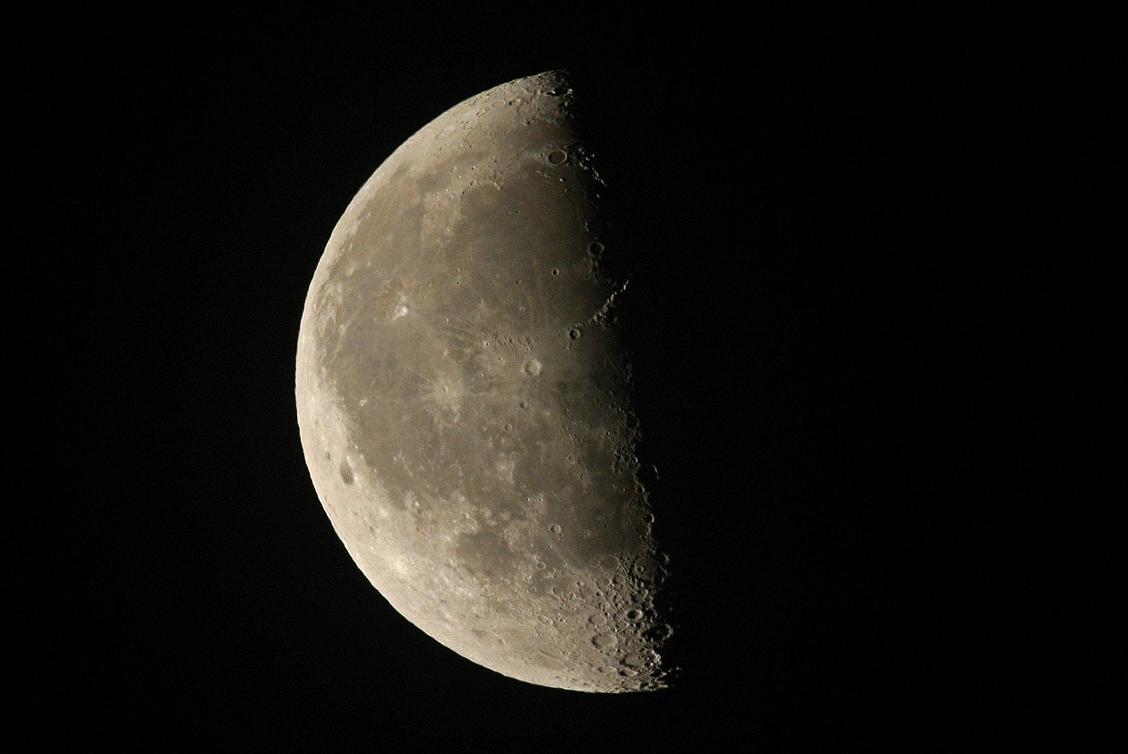 下弦の月