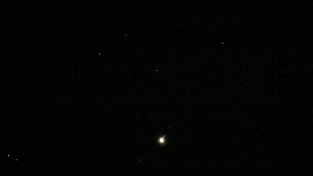 夜空の星　木星？
