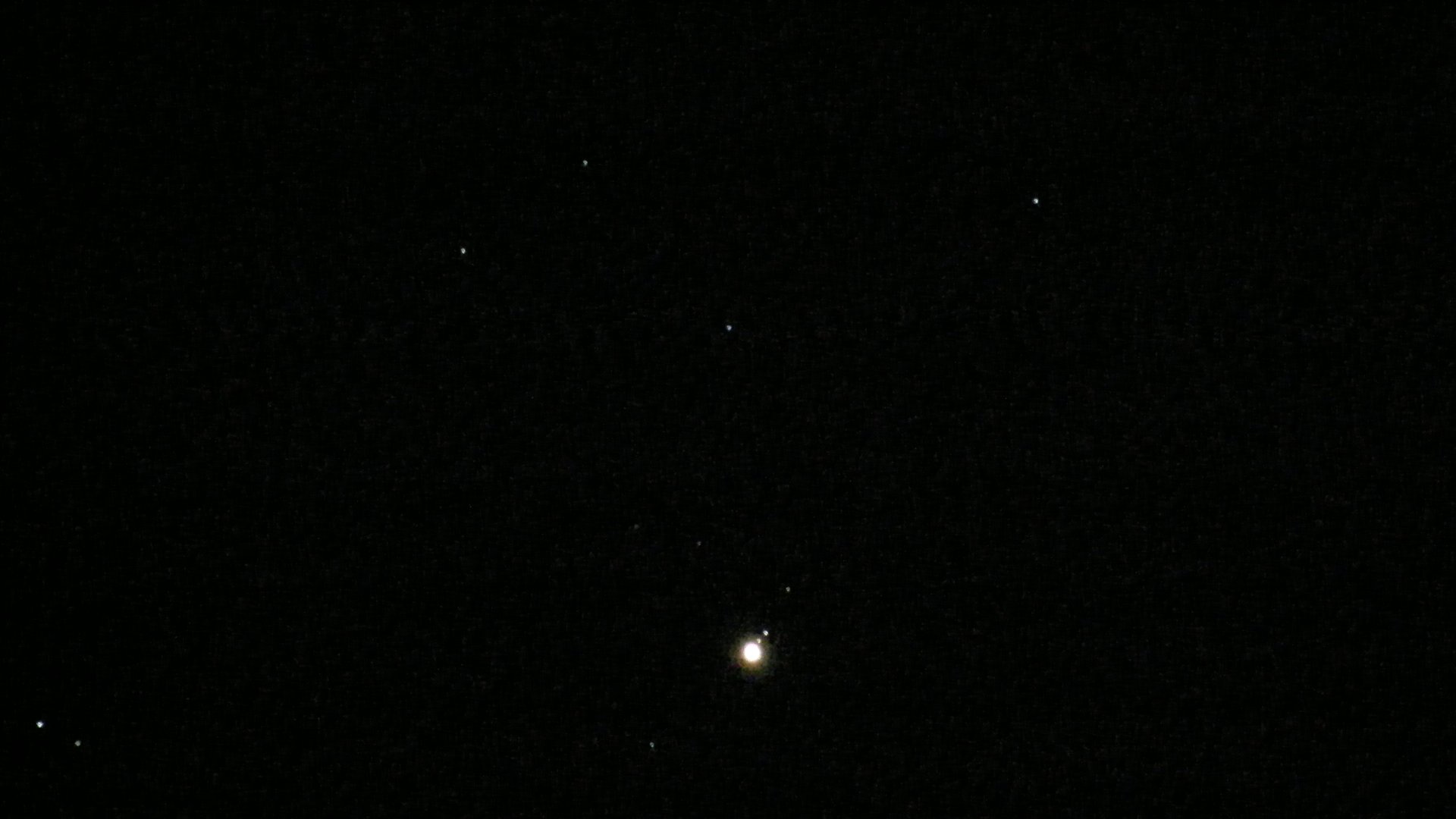 夜空の星　木星？