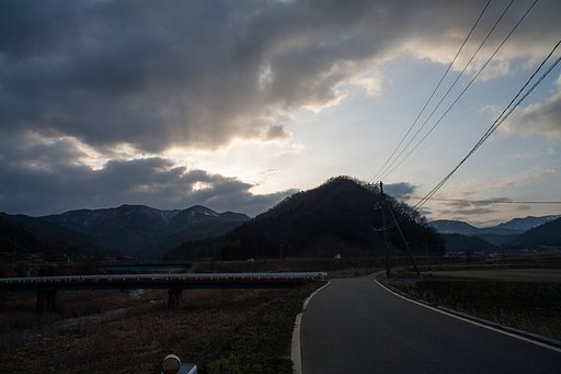 朝日の出？は。