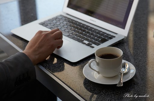 cafeにて