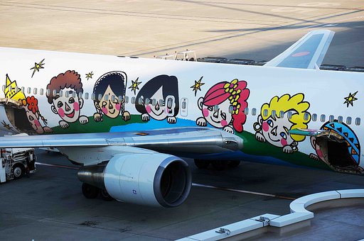 マンガ飛行機