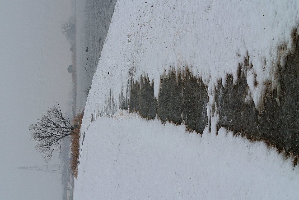 定点雪景色