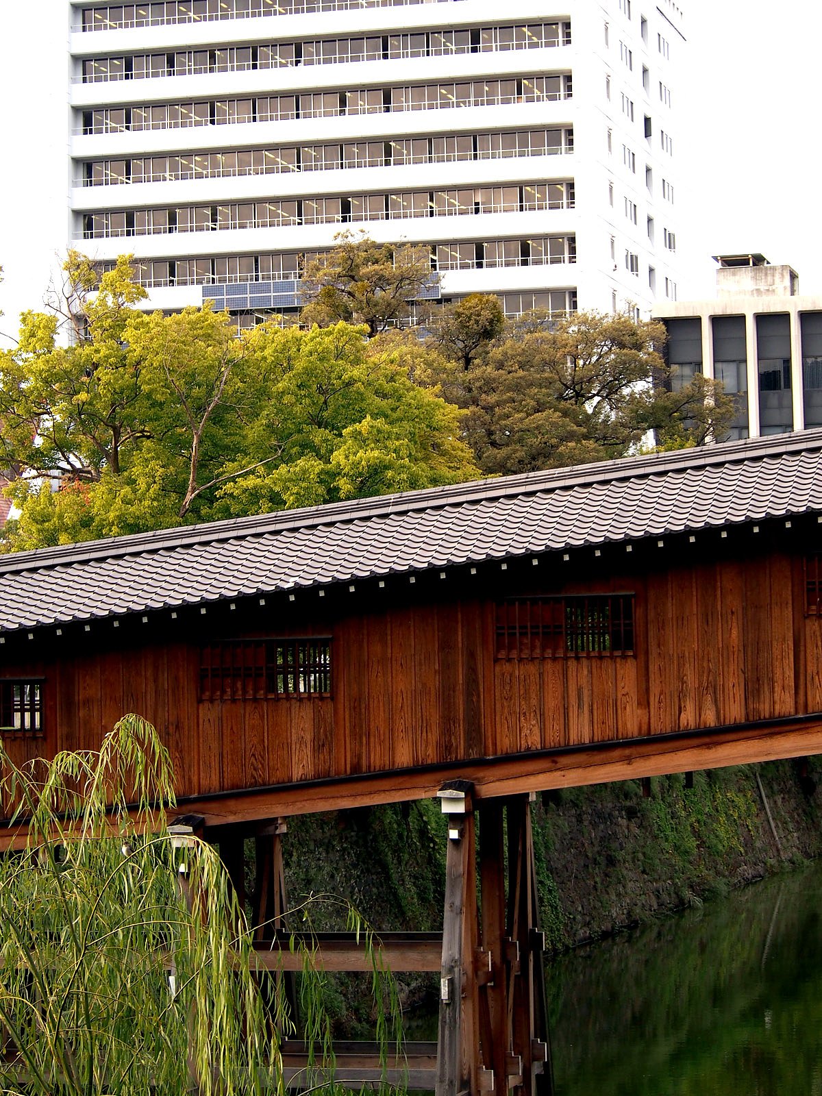 和歌山城　御橋廊下