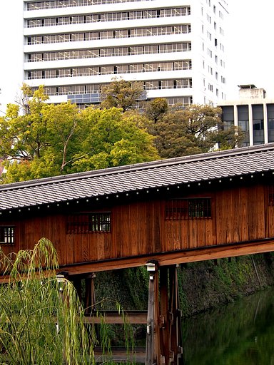 和歌山城　御橋廊下